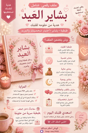 بشاير العيد مع حلومه ️