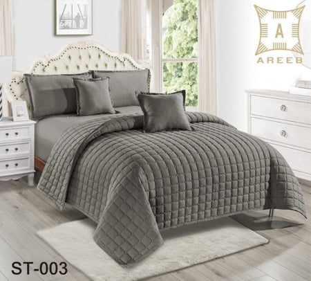 لحاف مضغوط نفرين 6 قطع مخمل