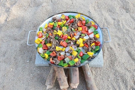 صاجة برق استيل 35سم