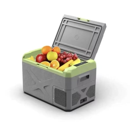 ثلاجة سيارة تبريد وتجميد 40 لتر تحكم من الجوال