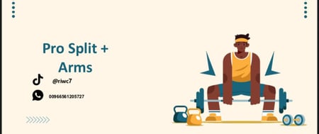 Pro split + arms