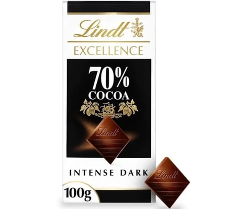 ليندت شوكولاتة داكنة 70% كاكاو 100 جرام