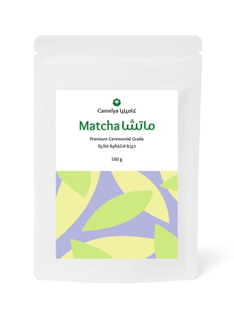 كاميليا ماتشا درجة إحتفالية فاخرة 100 جم | Camelya Premium Ceremonial Grade Matcha 100 Gm