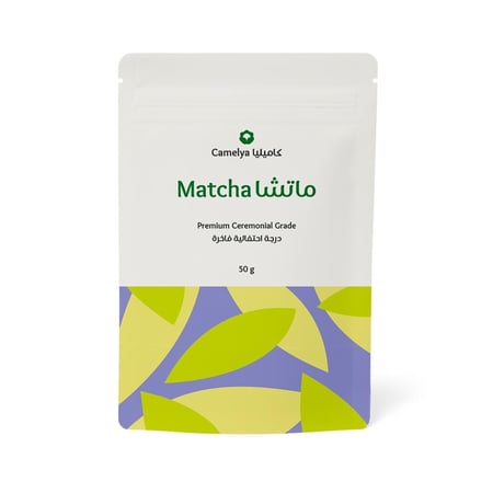 كاميليا ماتشا درجة إحتفالية فاخرة 50 جم | Camelya Premium Ceremonial Grade Matcha 50 Gm