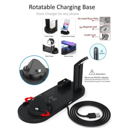 مجموعة كابل محول شحن USB متعددة