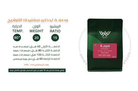 محمصة دبليو - هويلا كولومبيا , مغسولة 250g