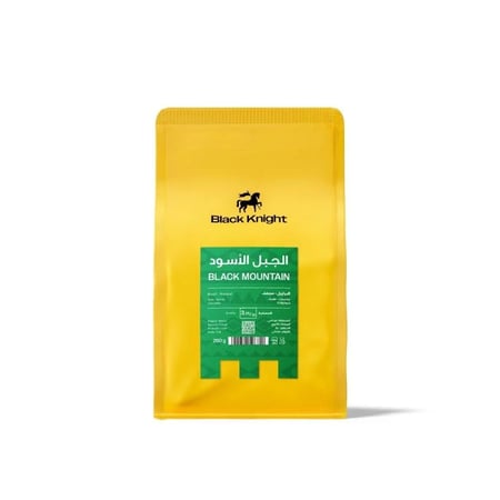 قهوة الفارس الأسود الجبل الأسود البرازيل مجففة 250g