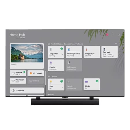 شاشة LG، نانو سيل، 4K، 65 بوصة، HDR10، ماجيك - موديل 65NANO81T6A