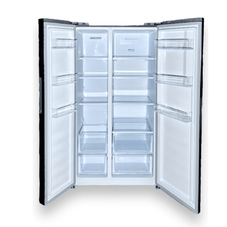 ثلاجة دولابي سوبر كلاسيك، 525 لتر، 18.6 قدم، فضي، انفرتر - SPCRF-598SS