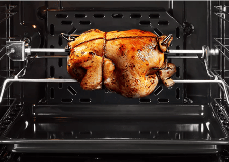 فرن غاز إلبا، 90 سم، 5 وظائف - موديل AS ELIO 900 G