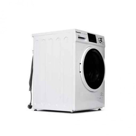 غسالة باناسونيك، فتحة أمامية، 9 كيلو، نشاف 75%، أبيض، 1400 لفة - موديل NA-149MG4WSA