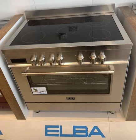 فرن إلبا فري ستاند، 90 سم – كهرباء، سيراميك - موديل EX 965 VM SA