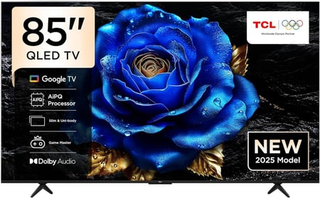 شاشة تي سي ال 85 بوصه QLED K4 جوجل تي في 120 هيرتز