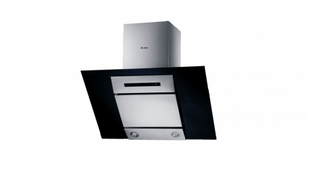 شفاط هرمي إلبا، اللون أسود مع فضي، 90 سم، قوة 1100 - موديل CCH5190SS