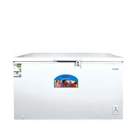 سوبر كلاسيك فريزر افقي، 400 لتر، 14.10 قدم، ابيض