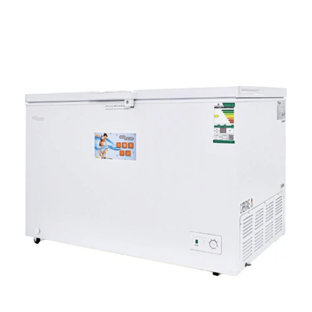 سوبر جنرال فريزر أرضي 380 لتر – 13.4 قدم أبيض