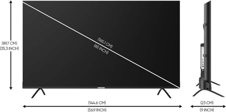 شاشة نيكاي، 65 بوصة، WebOS، UHD، رمادي - موديل NIK65MEU4STN