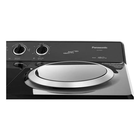 غسالة حوضين باناسونيك، 18 كيلو، رمادي - موديل NA-W18XG1BSA