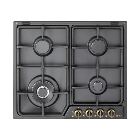 سطح بلت ان غاز إيطالي كلاسيكي، 60 سم - موديل AS ENF65-445 AND