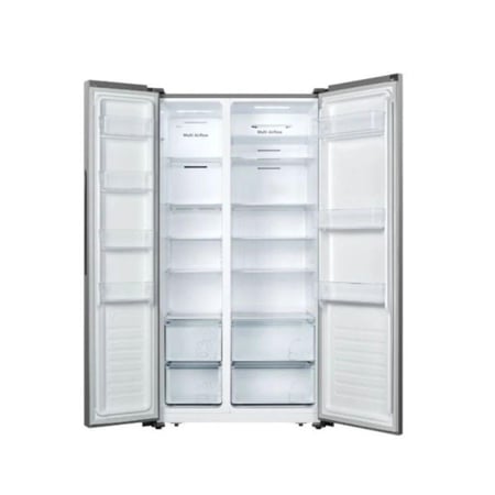 ثلاجة دولابى بيسك 18.6 قدم  أنفرتر ستيل