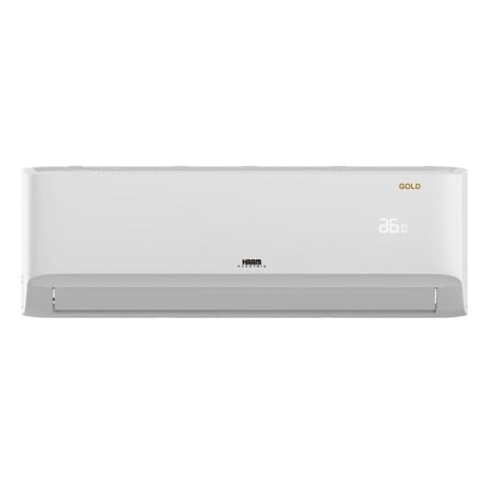 مكيف هام اسبليت الذهبي، 27000 وحدة، 2 طن، حار/بارد، كومبروسر Rotary، توزيع هواء رباعي، ريش ذهبية - موديل HM30HSM24GO