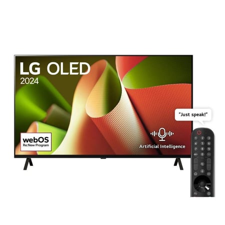 شاشة LG، 55 بوصة، 4K، Dolby Vision، HDR، ماجيك - موديل OLED55B46LA