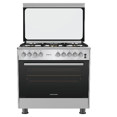 فرن جستنج هاوس 5عيون نحاس تيربو فان JSFF9627  - 90x60 cm