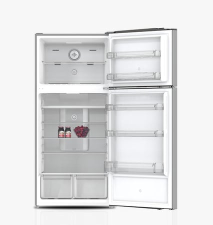 ثلاجة بابين جي في سي برو , 635لتر,  ، 22.4قدم  ، سيلفر -  GVRF-995