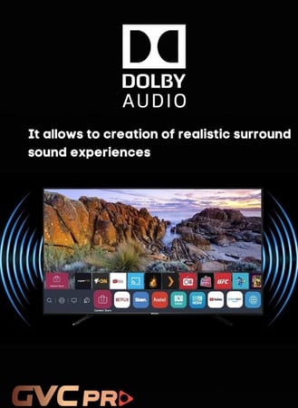 شاشة جي في سي برو، 75 بوصة، سمارت، دقة 4K، نظام webOS، ريموت ماجيك، موديل 75GW6100-WBOS