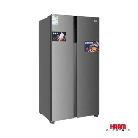 ثلاجة دولابي هام، بابين، 20.5 قدم، انفرتر، ستيل - موديل HM940SSD-O23INV