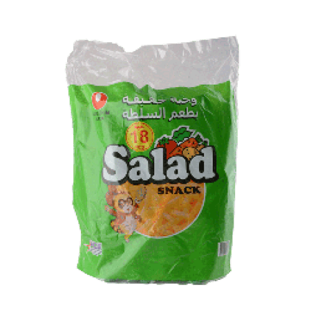 نونقشيم وجبة خفيفة بطعم السلطة 18*23جم