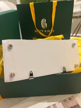 Goyard ( mini ) saigon bag - white