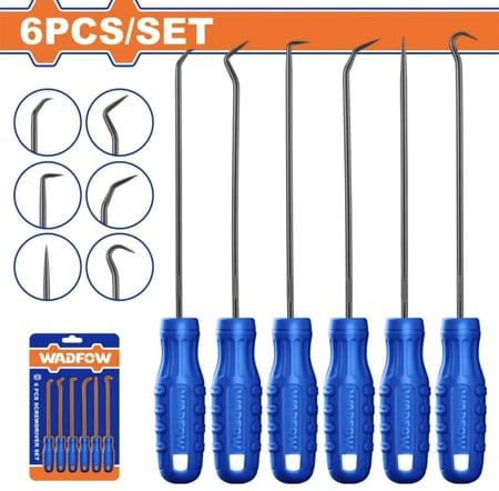 مجموعة من 6 قطع من أدوات التقاط الصور والخطافات
