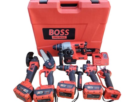 مجموعة اجهزه لا سلكيه 6 فطعه اربع بطاريات وشاحن