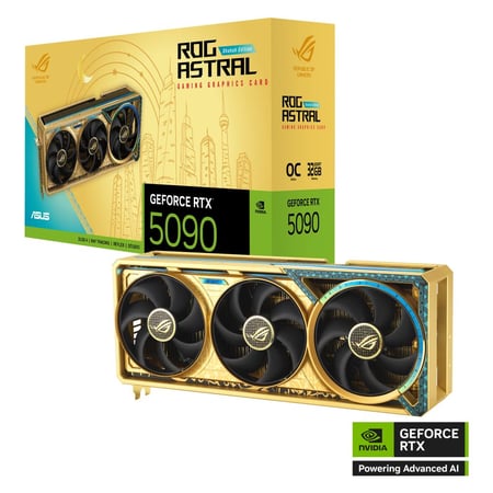 اسوس ROG Astral GeForce RTX ‎5090‎ Dhahab OC Edition