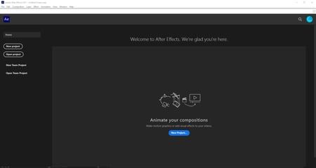 برنامج المونتاج الجرافيكي ادوبي افتر افكت 2021 - مدى الحياة