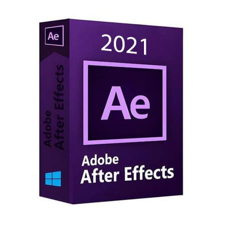 برنامج المونتاج الجرافيكي ادوبي افتر افكت 2021 - مدى الحياة