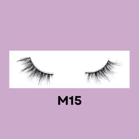 رموش المنك الطبيعي M15