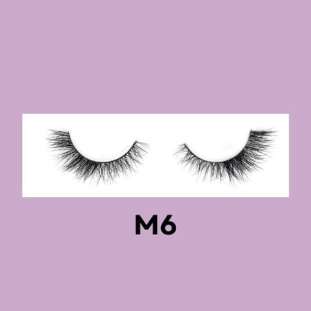 رموش المنك الطبيعي M6