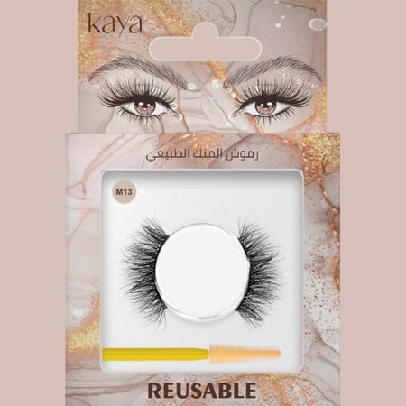 رموش المنك الطبيعي  M13