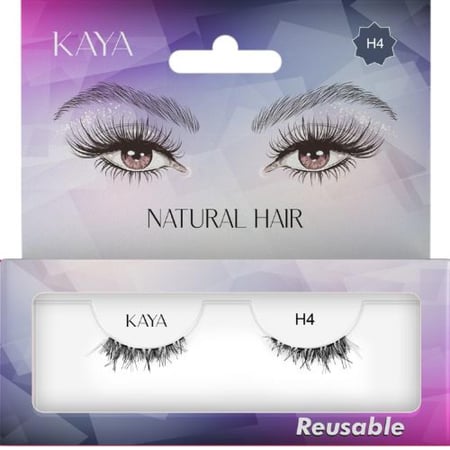 رموش طبيعية طرفية H4