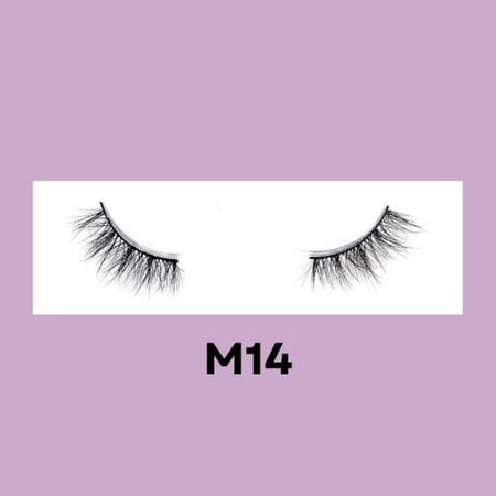 رموش المنك الطبيعي  M14