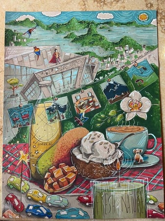 رسمة أشياءك المفضلة