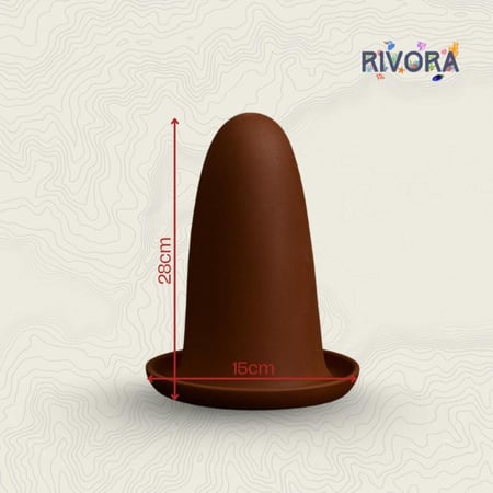 قمع سيراميك لتفريخ  28سم - Ceramic Breeding cone 28cm