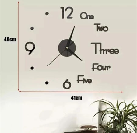 ساعة حائط رقمية ثلاثية الأبعاد تصنعها بنفسك ، ساعات عصرية ، ملصقات مرآة أكريليك ، غرفة المعيشة ، المنزل ، ديكور المكتب ، ساعة صامتة