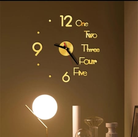 ساعة حائط رقمية ثلاثية الأبعاد تصنعها بنفسك ، ساعات عصرية ، ملصقات مرآة أكريليك ، غرفة المعيشة ، المنزل ، ديكور المكتب ، ساعة صامتة