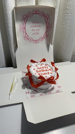 بوكس كيك وورد طبيعي