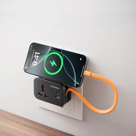 فيش جداري 38 واط 4 في 1 ماركة PORODO