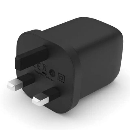 فيش جداري 65 واط بمنفذين تايب سي ماركة Belkin