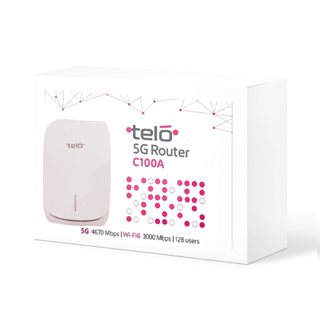 راوتر c100A - 5g ماركة telo